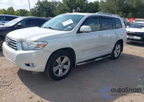 2008 Toyota Highlander Limited из США, поврежденный, VIN JTEDS42A782039124